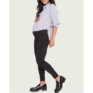 Hatch Maternity Womens Jeans Black Denim Skinny  SZ 31